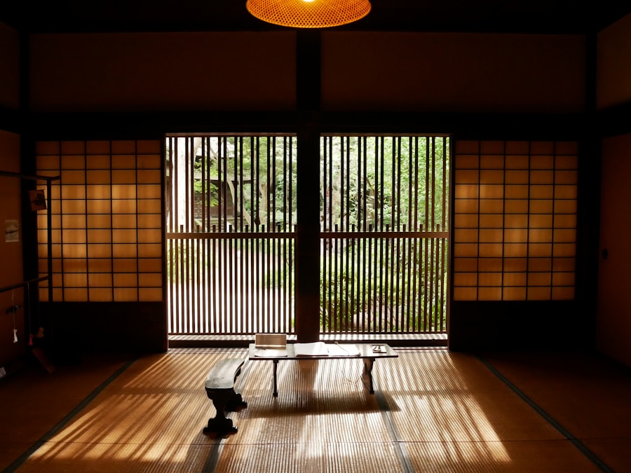 和室の縁側